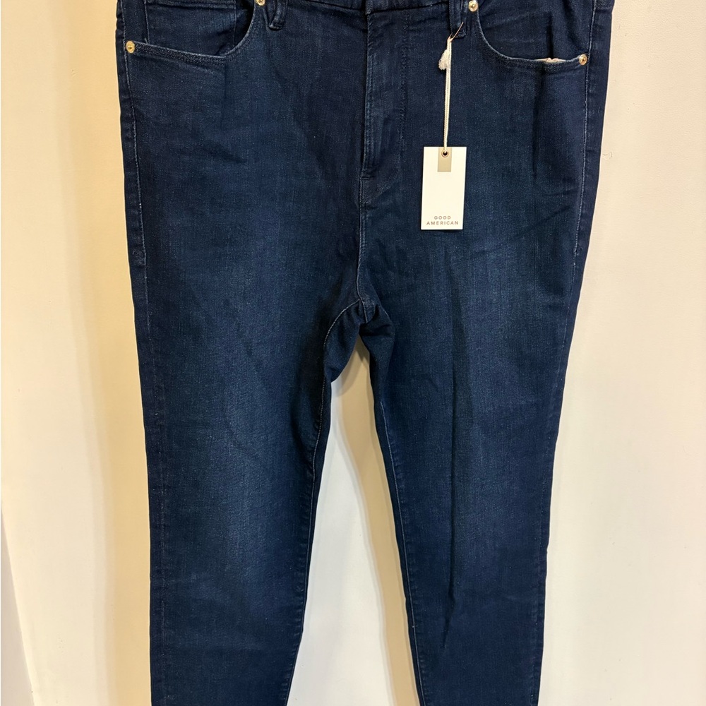 Good American Midnight Blue Jeans